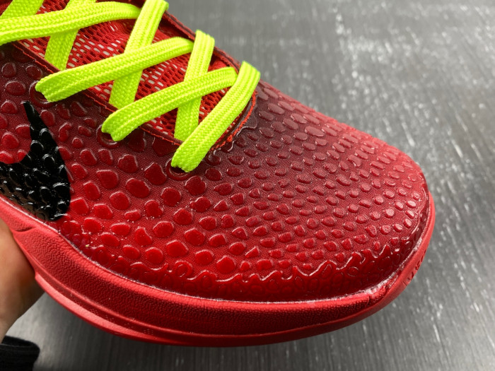 nike kobe 6 protro “reverse grinch” fv4921-600