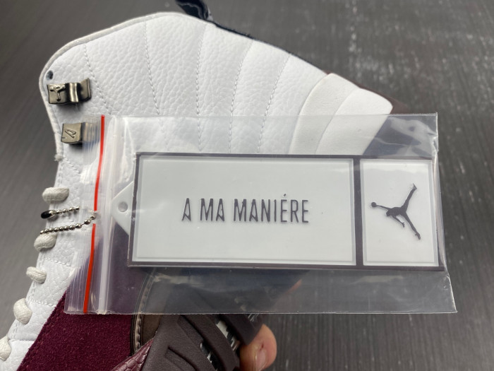 jordan 12 retro sp a ma maniére white dv6989-100