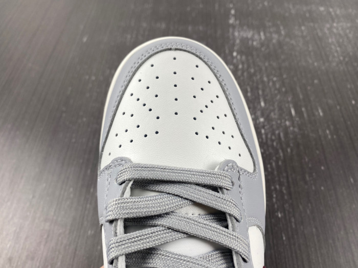 nike dunk low pale ivory redwood dd1503-122