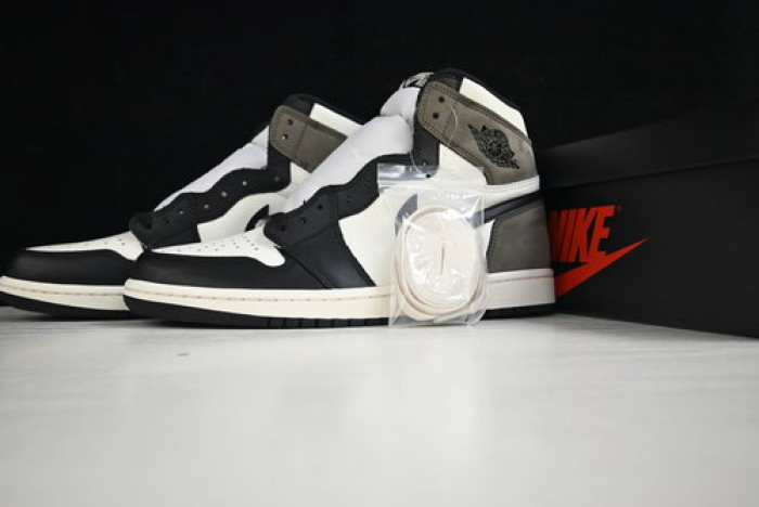 air jordan 1 retro high og "dark mocha" 555088-105