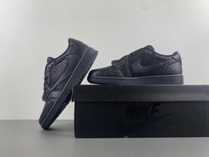 travis scott x air jordan 1 black dm7866--282