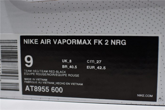 nike air vapormax flyknit 2 nrg team red vachetta tan at8955-600