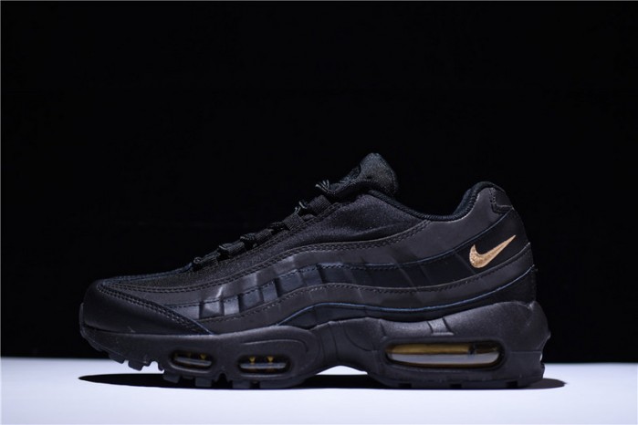 nike air max 95 premium se black/gold 924478-003