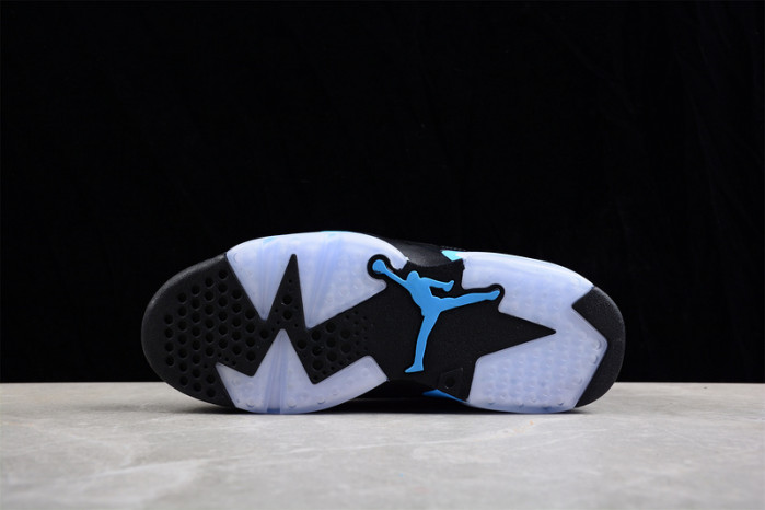 air jordan 6 retro “university blue” mens 384664-006