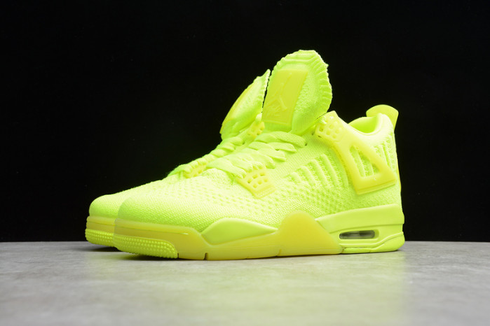 air jordan 4 flyknit volt aq3559-700