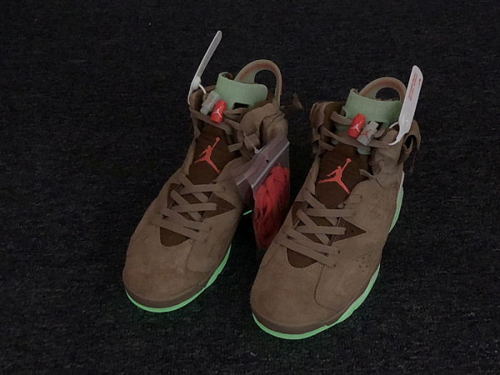 travis scott x air jordan 6 “british khaki ” dh0690-200