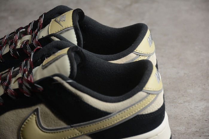 nike dunk low “black suede” dv3054-001