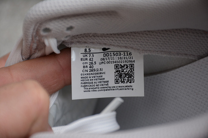 nike dunk low “light violet” dd1503-116