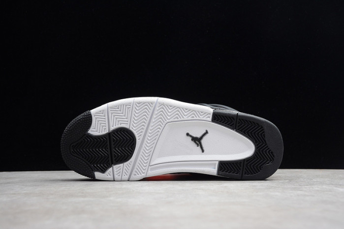 air jordan 4 “royalty” black/metallic gold-white mens 308497-032