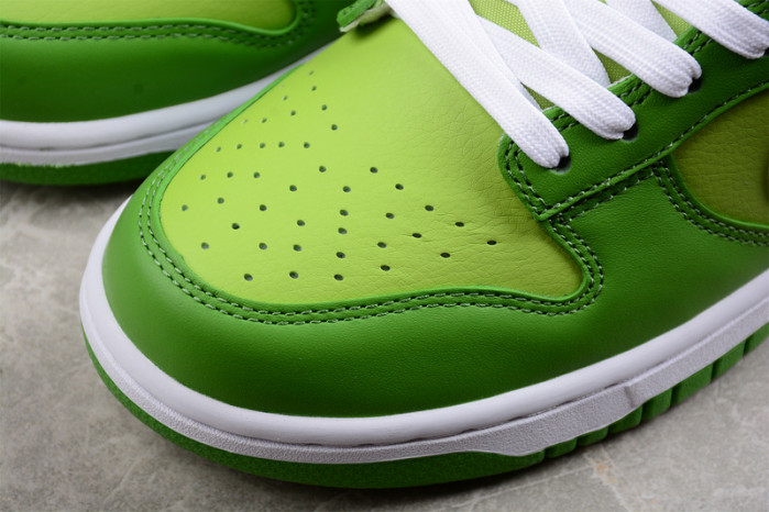 nike dunk low green white dj6188-300
