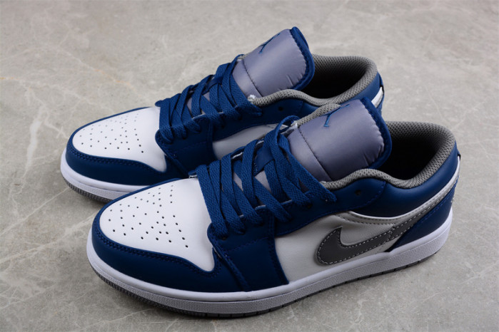 air jordan 1 low “true blue” 553558-412
