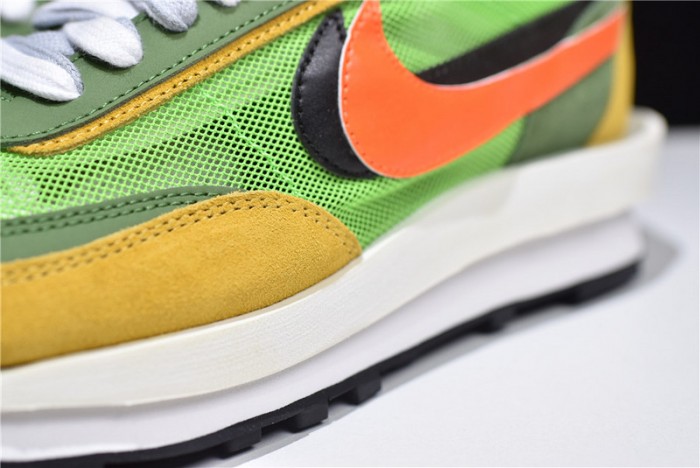 sacai x nike ldv waffle green gusto bv0073-300