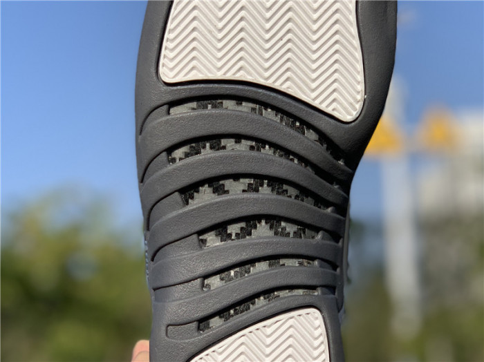 air jordan 12 gs white / dark grey 153265-160