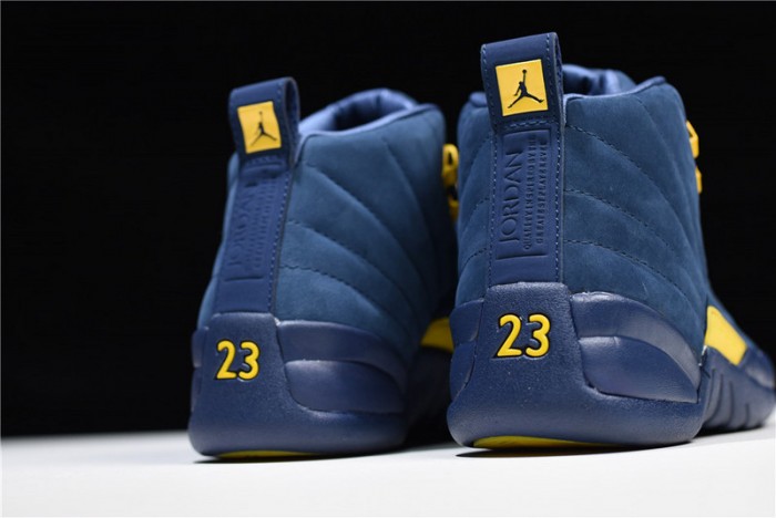 air jordan 12 michigan bq3180-407