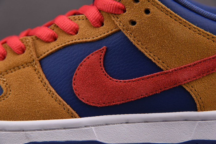 nike sb dunk low reverse papa bear bq6817-700