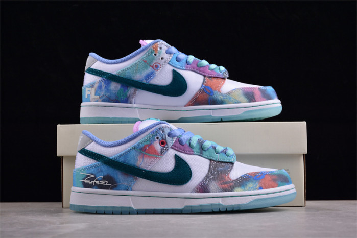 nike sb dunk low futura laboratories bleached aqua hf6061-400