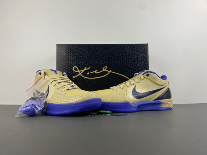 Nike Kobe 4 Protro FC Barcelona Team Gold IM2532-701