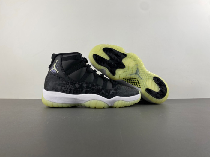 AIR Jordan 11 Retro Black Barely Volt IB1378-001