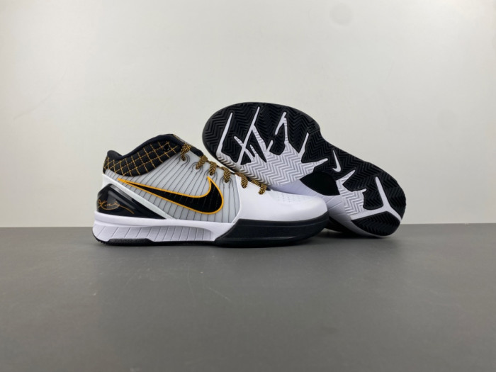 Nike Kobe 4 Protro White Black Del Sol AV6339-101