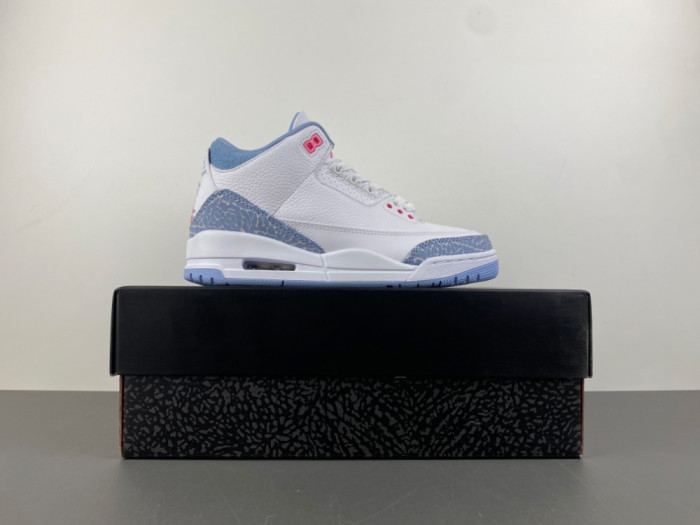Air Jordan 3 Retro White Cobalt Bliss HQ0784-101