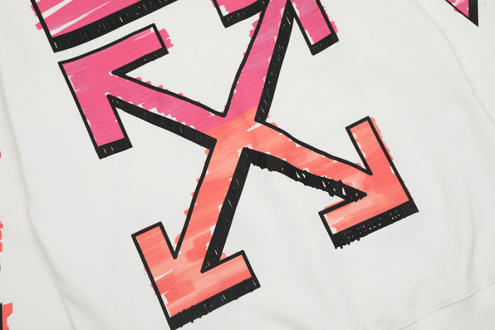OFF WH1TE Hoodie W008
